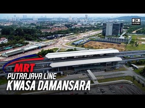 MRT Kwasa Damansara (Putrajaya Line Station PY01) Cross-platform interchange with MRT Kajang Line