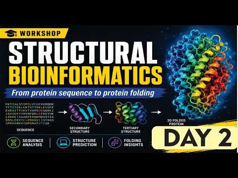 Day 2; STRUCTURAL BIOINFORMATICS 🔬 | From Protein Sequence to 3D Folding (Step-by-Step Guide)