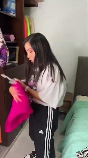 When I enter my sister's room