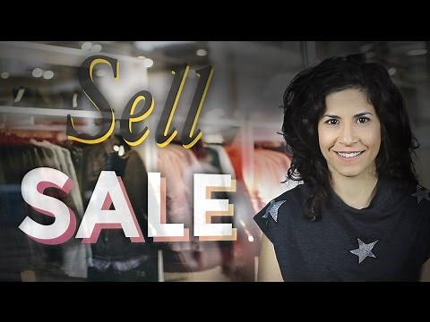SELL vs. SALE | American English pronounciation