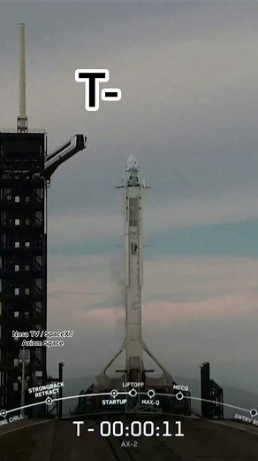 Watch the moment of #liftoff as #SpaceX's second all-private #astronaut mission successfully departed #Florida for the International #Space Station. #news