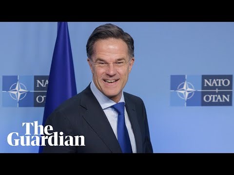 Nato Secretary General Mark Rutte presents the Nato annual report for 2025