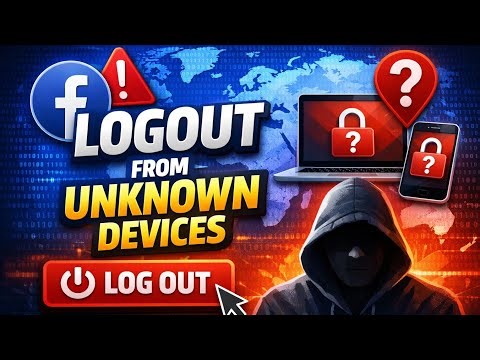 Facebook Security: Logout From Unknown Devices