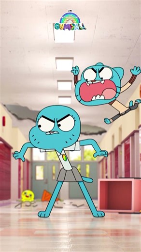 Gumball Contra Nicole #OIncrivelmenteEstranhoMundodeGumball #CartoonNetwork #shorts