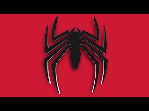 How to draw SpiderMan Logo on Computer using Ms Paint | Spider Man Logo.