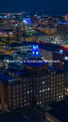 After nearly 100 years of lighting the Syracuse sky, the Crouse clocktower is in need of structural and cosmetic repairs and restoration. The logistics of these repairs, given the placement of the clocktower, are very intricate. Specialty scaffolding will be required to enable contractors to move forward with work, which will consist of abatement, new paint, structural concrete repairs, window repair and replacement, sealants and roofing repairs as well as lighting upgrades/replacement. With the
