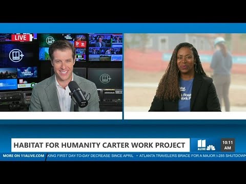 Habitat for Humanity Carter Work Project builds 24 homes