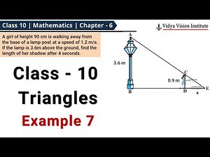 Triangles - Example 7 🌟 Class 10 Maths Chapter 6 🌟 CBSE, NCERT 🎯