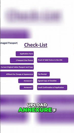 Passport Application: Essential Document Upload Guide #shorts
