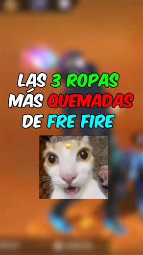 ropas quemadas de fre fire, es solo humor #freefire #garenafreefire #feedshorts