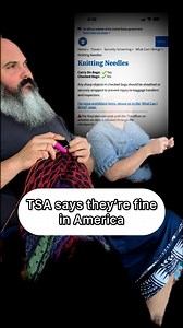 Wondering how to sneak my knitting needles on a plane… | Yarn Dragon