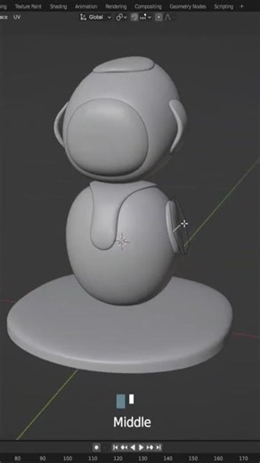 🏠Modeling Eilik in Blender