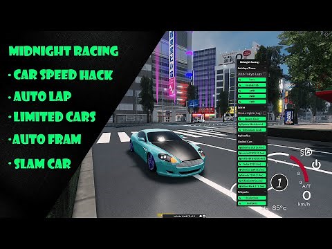 (Updated) Midnight Racing GUI (Slam your car, Car speed)