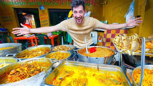Colombian street food tour at Bazurto Market – cheap & authentic eats in Cartagena