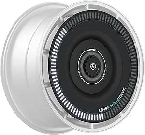 Model 3 Hub Caps, HaloDisc Replacement Wheel Cover fits Tesla Model 3 18-Inch Aero Wheels(Set of 2)