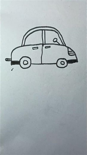 easy car 🚗 drawing #easydrawing #drawing #art #shortsvideo