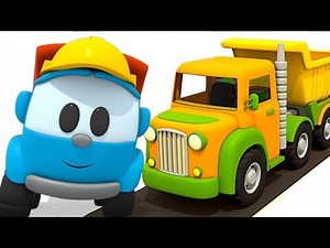 Léo o caminhão curioso. Vamos montar o caminhão grande!