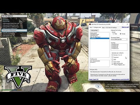 GTA 5 - Add Peds OIV Generator tool by JulioNIB