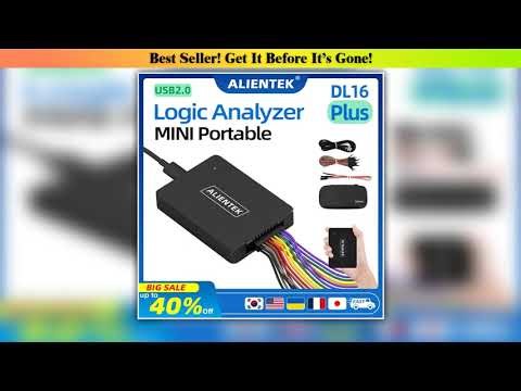 ALIENTEK Logic Analyzer DL16 250MHz Max Sample Rate 16Channels