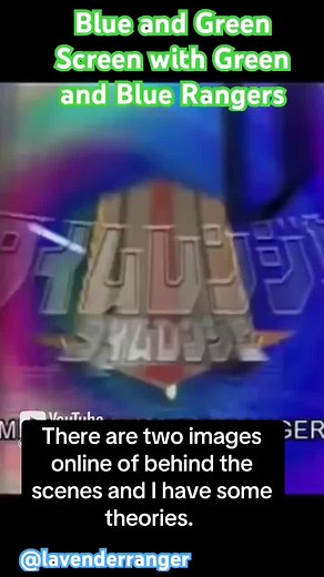 Behind the Scenes of Power Rangers Green and Blue Scenes