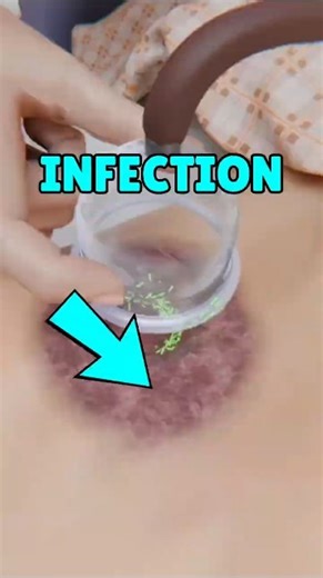 Deadly Cupping Infection ‼️😱 #HealthAlert #DangerousTrends