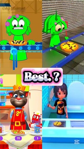 Pizza FAIL Compilation 🍕😂 Oren vs Vineria#animation#funny#cartoon#sprunki