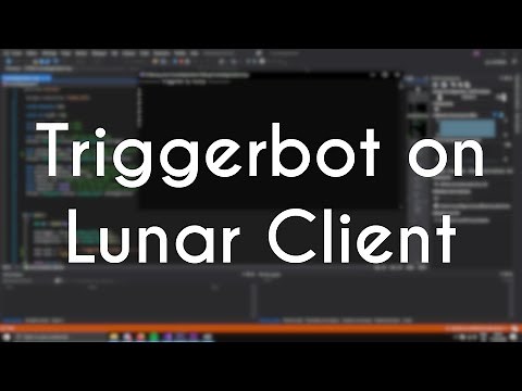 Triggerbot on Lunar Client with external script (undetectable)
