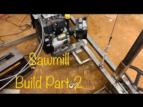 Building My Own Sawmill From Scratch [[Bandsaw Mill Part 2]]