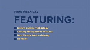 Are outdated catalogs costing you valuable time and money? ProKitchen Online's new Instant Catalog Technology updates your catalogs for you, so you'll never miss an update again! | ProKitchen Software