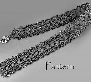 Tatting Lace Choker Necklace Tutorial – Gothic Jewelry Making PDF Pattern - Etsy