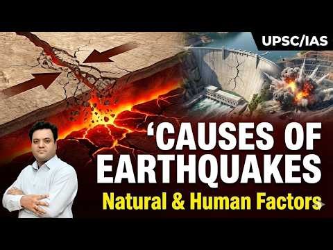 Causes of Earthquakes Explained | Plate Tectonics, Faults & Human-Induced Seismicity