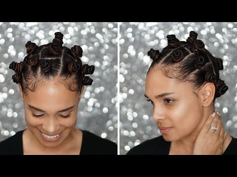 Natural Hair: How To Do Bantu Knots