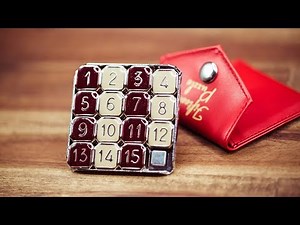 The Metal Fifteen Puzzle - Endless Combinations!