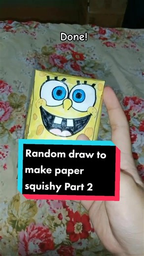 How to Make SpongeBob Paper Squishy