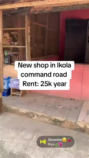Affordable Shop Space for Rent on Ikola Command Road