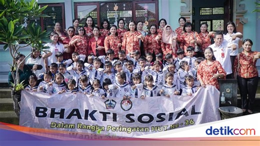 DWP Bangli Rayakan HUT Ke-26 dengan Mengajar dan Aksi Sosial