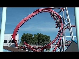 G Force Roller Coaster POV - Drayton Manor, UK