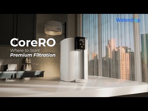 Introducing Waterdrop CoreRO Basic Countertop RO System