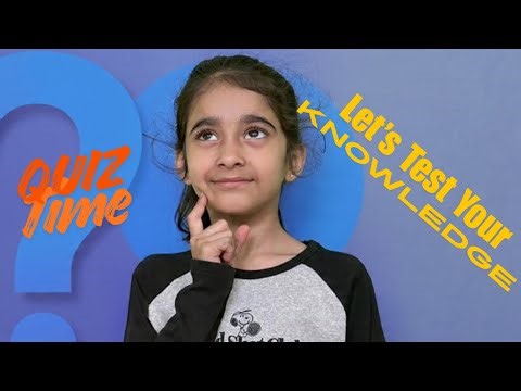Kids Quiz Time ⏰ | General Knowledge Test | Pick the Right Answer from 4 Choices!