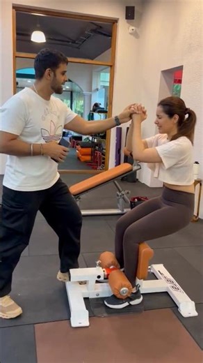 Rashi Khanna the milky beauty sweating workout 🔥💗
