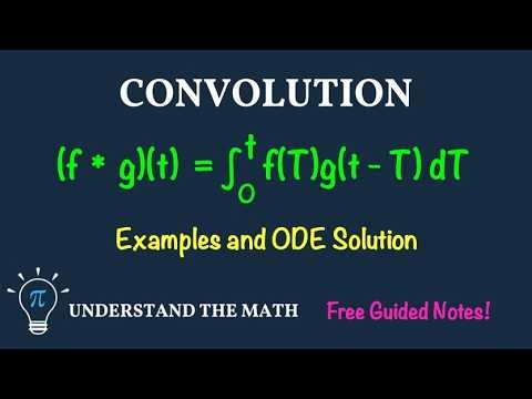 Convolution Integral and Convolution Theorem (Laplace Transforms) | ODE Example