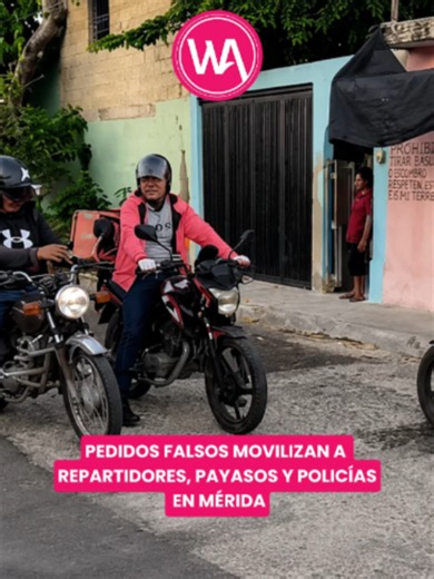Más de 15 repartidores, 🤡 payasos y hasta un 🎺 mariachi llegaron al mismo domicilio… pero todos los pedidos eran falsos. Lo que algunos llamaron una “broma” terminó movilizando a la Policía, que detuvo a dos adolescentes y un adulto que presuntamente grababan todo para redes sociales. 📲 De acuerdo con los primeros reportes, el hecho habría sido organizado desde un grupo de Telegram y difundido en TikTok como parte de un supuesto “Panita Fest”. 🚔 Ahora las autoridades investigan quiénes parti