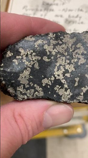 Rock of the Week 112: Nickel Copper Ore from Sudbury