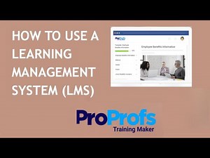 How to Use a Learning Management System | ProProfs LMS Tutorial