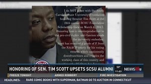 Honoring of Sen. Tim Scott Upsets Some Alumni of SC State University