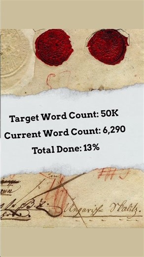 Writing Update #1, The Weight of Seals, Historical Fantasy Novella Set in 1656 | Violet Davey