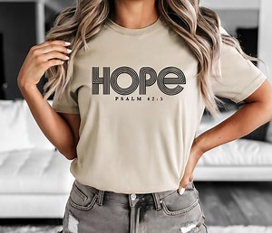 Inspirational Christian Shirt Trendy Faith Shirt Bible Verse Shirt Hope Tee Popular Now Christian Gift Christian Clothing Blessed Women Tee - Etsy