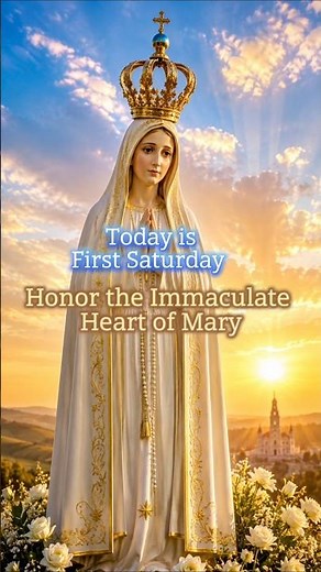 First Saturday Devotion ❤️ Honor the Immaculate Heart of Mary