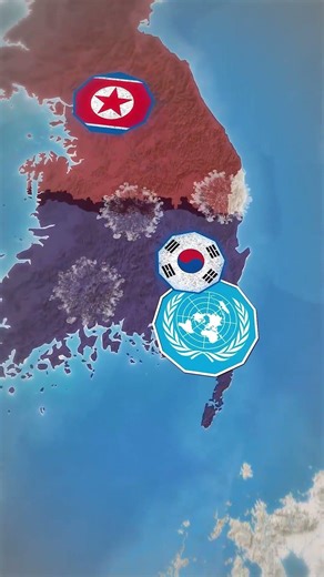 The Story Behind North Korea and South Korea 🤯