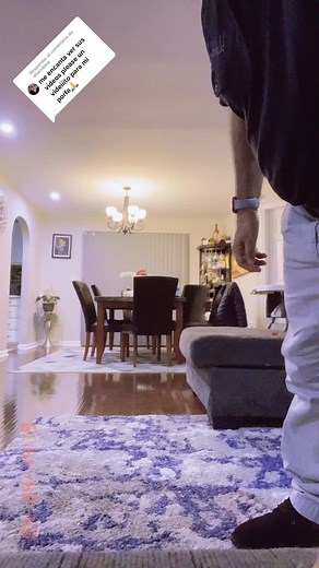 Creative Dance Moves in a Cozy Living Room Setting